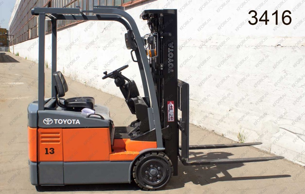 Электрический погрузчик Toyota 3416 Б/У