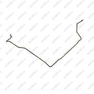 Трубка тормозная rh 9134601300_cat Caterpillar