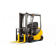 Электрический погрузчик Komatsu 1,3 т 48/370 В/Ач 4 опоры